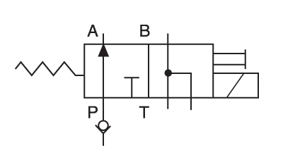 3-Way/2-Position Solenoid Valve (9526/9556/9559) â€“ Diagram