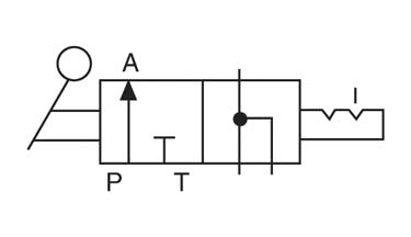 3-Way/2-Position Manual Valve â€“ Diagram 2 (9582 / 9584)