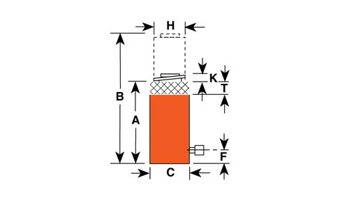 Cylinders: RL Series - Diagram