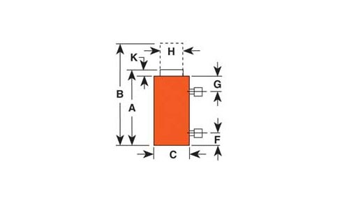 Cylinders: R Series D/A - Diagram