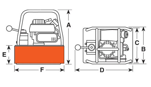Gasoline Pump: PG303 and PG304 â€“ Diagram